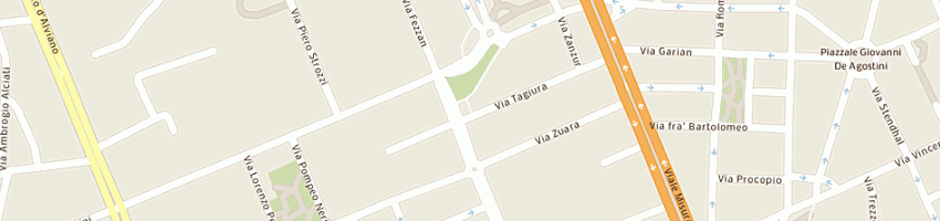 Mappa della impresa francone snc di francone rosaria e c a MILANO