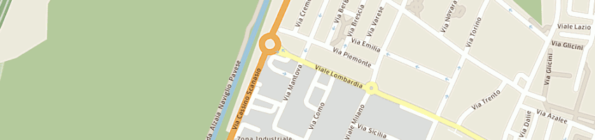 Mappa della impresa pompe iniettori nuova officina snc di polato stefano e c a ROZZANO