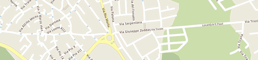 Mappa della impresa cadeddu simone a MONSERRATO