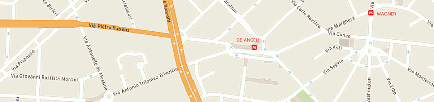 Mappa della impresa sap di bianchi g e c sas a MILANO