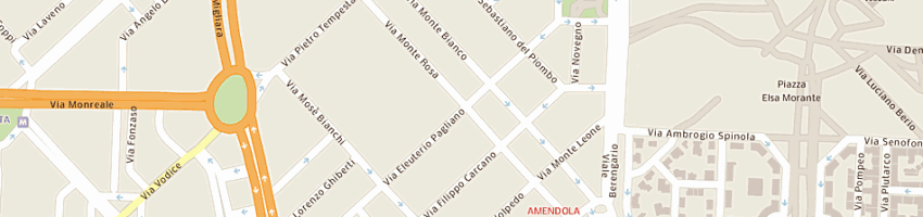 Mappa della impresa onsite costruzioni srl a MILANO