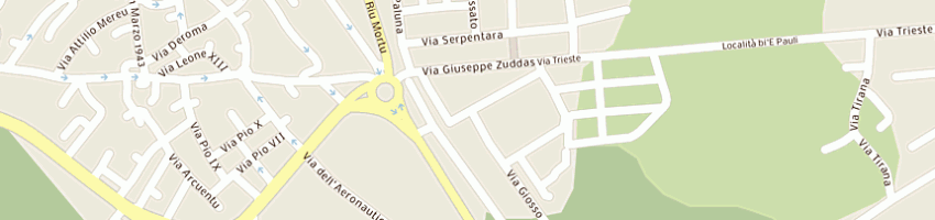 Mappa della impresa conmoter srl a CAGLIARI