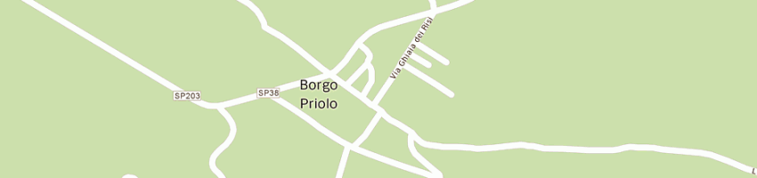 Mappa della impresa edil 91 snc di roperti geom domenico e c a BORGO PRIOLO