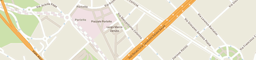 Mappa della impresa cicero claudia simona a MILANO
