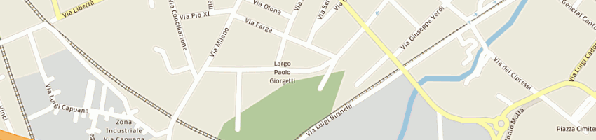 Mappa della impresa creuso maurizio e fulvio snc a MEDA