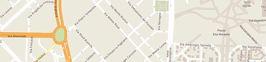 Mappa della impresa vimercati elisabetta a MILANO