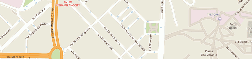 Mappa della impresa sig ma srl a MILANO