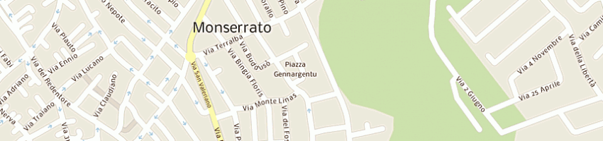 Mappa della impresa loddo pier giuliano a MONSERRATO