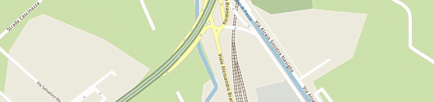 Mappa della impresa catalano rosario a PAVIA