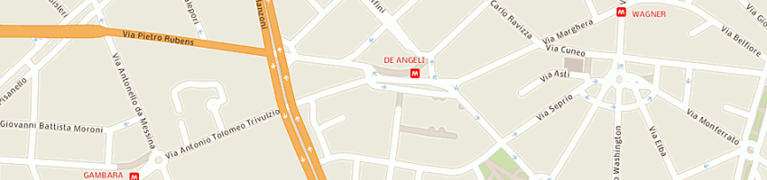 Mappa della impresa gdr data (sas) a MILANO