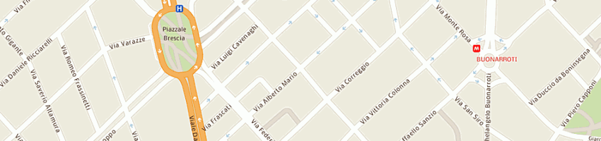 Mappa della impresa astron lasercom italia srl a MILANO