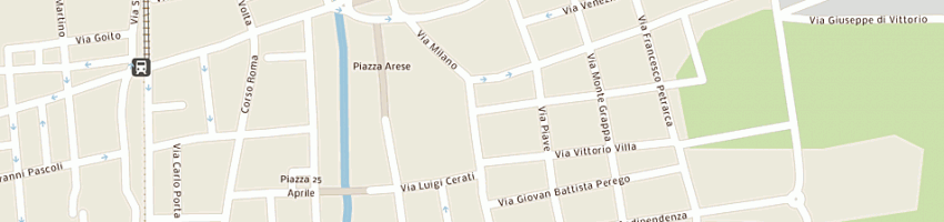 Mappa della impresa arredo service sas di boffi ape c a CESANO MADERNO