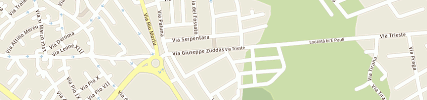 Mappa della impresa edicola di locci stefania a CAGLIARI