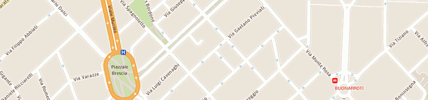 Mappa della impresa winetip srl a MILANO