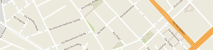 Mappa della impresa massa giorgio a MILANO