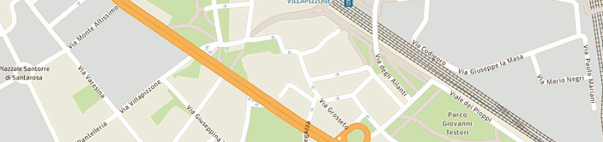 Mappa della impresa 3 f snc di baccalini vanna e talice stefano a MILANO