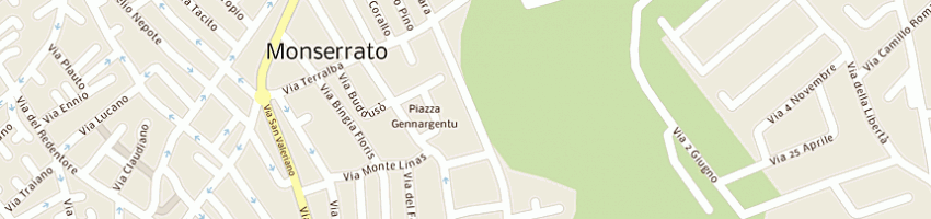 Mappa della impresa lilliu francesco a MONSERRATO