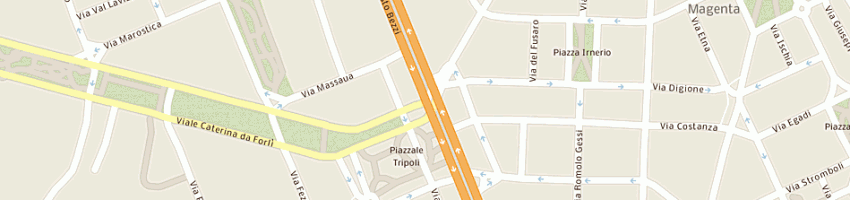 Mappa della impresa il calendario srl a MILANO