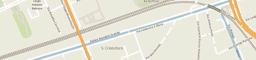 Mappa della impresa instead srl a MILANO