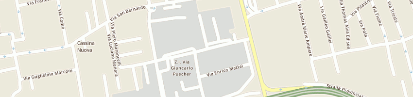Mappa della impresa stiem spa a PADERNO DUGNANO