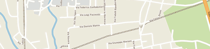 Mappa della impresa confezioni rosi d'alessio maria rosaria a CESANO MADERNO