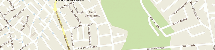 Mappa della impresa studio immagine snc a MONSERRATO