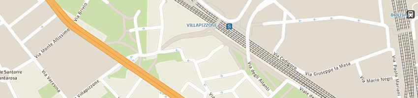 Mappa della impresa carrozzeria fusinato di tellini giuseppe a MILANO