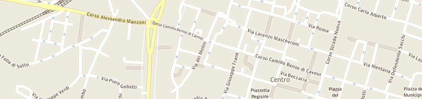 Mappa della impresa prenatal (spa) a PAVIA