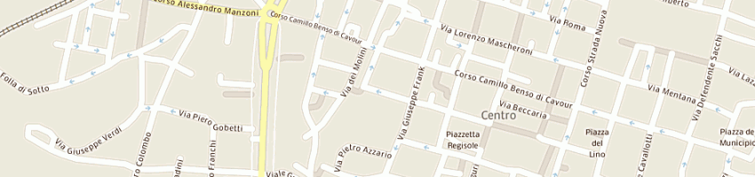 Mappa della impresa brusotti ettore a PAVIA