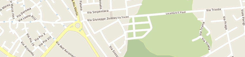 Mappa della impresa masala paolo e c (snc) a MONSERRATO