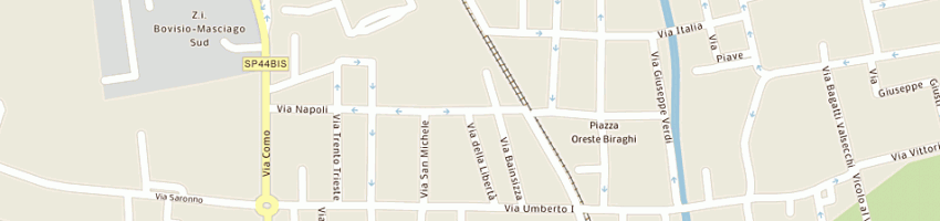 Mappa della impresa novara michele a VAREDO