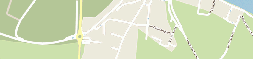Mappa della impresa crea pubblicita' srl a PAVIA