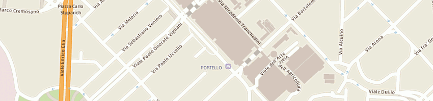 Mappa della impresa cali marcello a MILANO