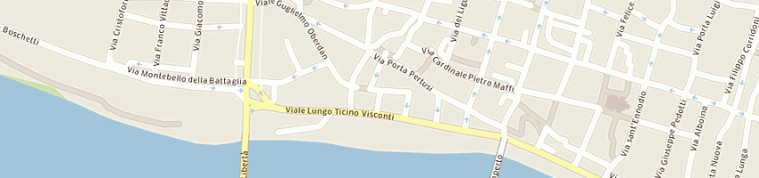 Mappa della impresa mocchi franco a PAVIA