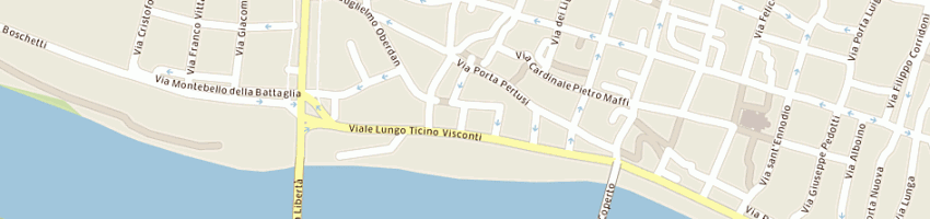 Mappa della impresa montaldi luigi a PAVIA