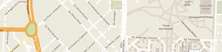 Mappa della impresa store media consulting sas di forlin laura e c a MILANO
