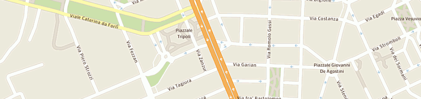 Mappa della impresa studio associato rag g foderaro - rag am biondo a MILANO