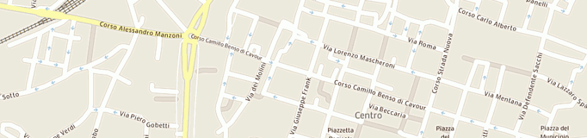 Mappa della impresa caf ascom impresa 2000 srl a PAVIA