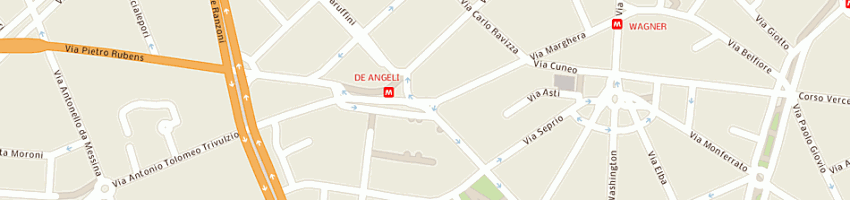 Mappa della impresa rivara lorenzo a MILANO