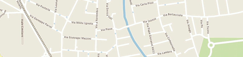 Mappa della impresa panificio bertini renato e c (snc) a BOVISIO MASCIAGO