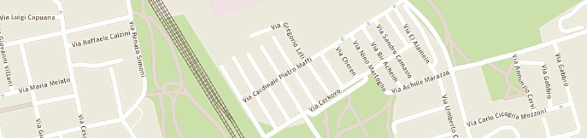 Mappa della impresa gradar snc di m e r grassi a MILANO