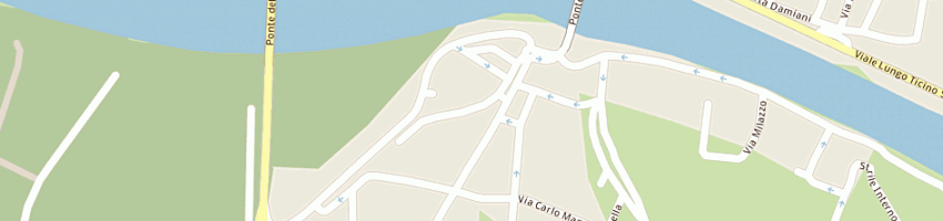Mappa della impresa petrin davide a PAVIA