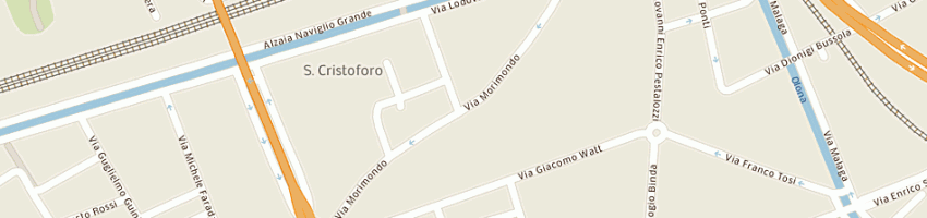Mappa della impresa pro edil srl a MILANO