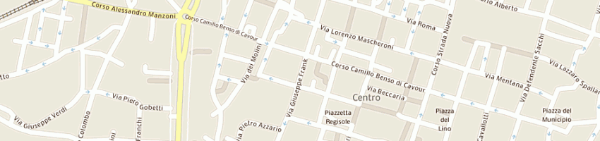 Mappa della impresa bianchi gian luca a PAVIA