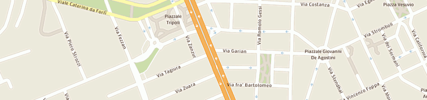 Mappa della impresa ravasi diego a MILANO