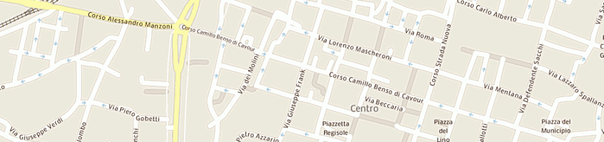 Mappa della impresa almaplena stores srl a PAVIA