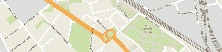 Mappa della impresa banca banca popolare di milano a MILANO