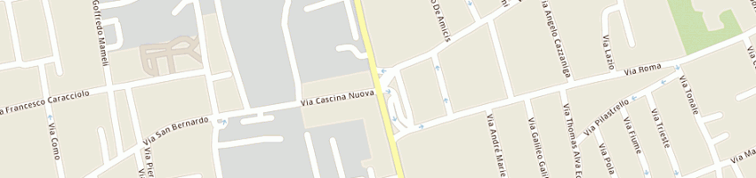 Mappa della impresa rinaldi acconciature sas di rinaldi antonio e c a PADERNO DUGNANO
