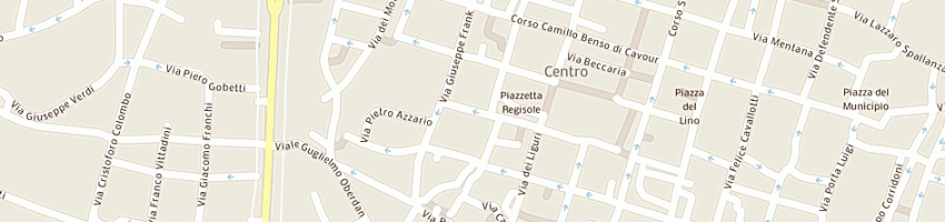 Mappa della impresa libreria parnaso a PAVIA