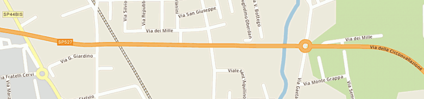 Mappa della impresa merlotti mauro a VAREDO